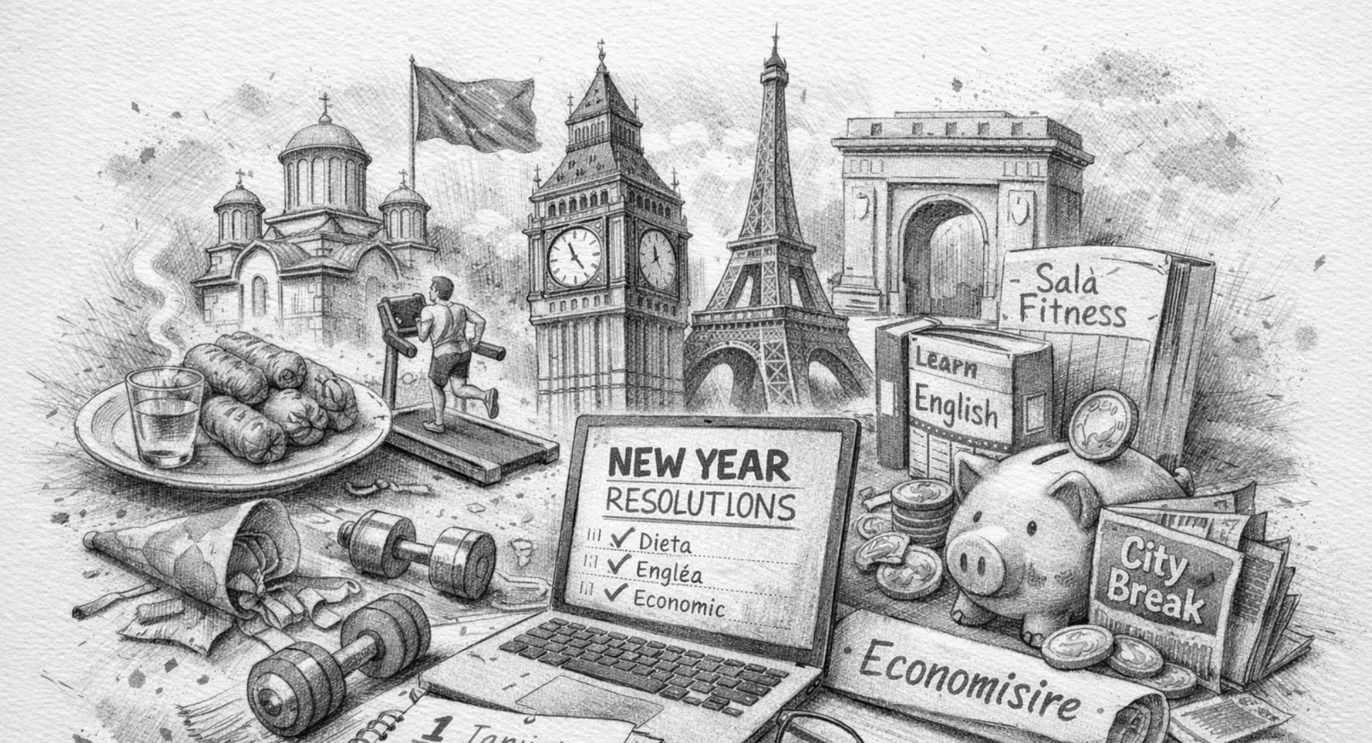 1 ianuarie și mirajul rezoluțiilor: Ambiții europene și realități balcanice